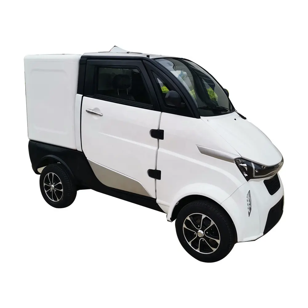 High quality low price mini pickup made in China EEC COC approved 4 wheels electric truck with air-conditioner