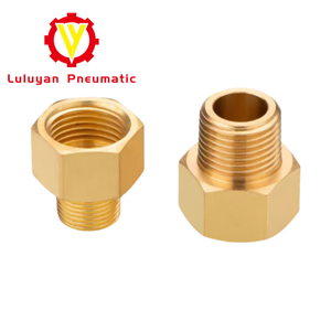 <span class=keywords><strong>Raccord</strong></span> de tuyauterie industriel à tête carrée, adaptateur mâle fileté égal, douille en laiton usinée CNC, prix d'usine - Product Image 2