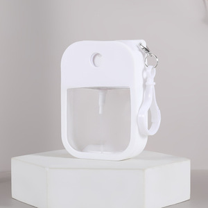 Portable Square Spray Bottle 38ML With Dropper <b>Cap</b> Purple Color For Personal Care Use - Product Image 3