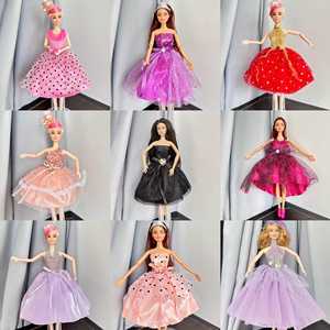 Vêtements pour poupées de 30 cm, robes de soirée en tissu de style occidental pour filles, taille grande et tendance pour poupées de 11 pouces - Product Image 1