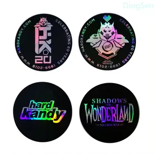 Manufacturer Supplier Custom Printing Self Adhesive Vinyl Waterproof Hologram Holographic Sticker Labels