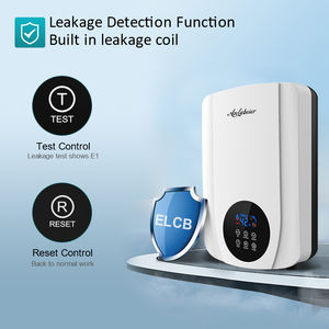 Calentador de Agua Eléctrico Instantáneo de 5500W con Bomba, sin Tanque, para Baño, Ducha, Cocina, Control con Perilla, Pantalla LED, IPX4 - Product Image 6