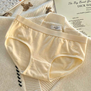 Braguitas Hipster para Mujer, Transpirables, de Algodón Suave, Elásticas, de Tiro Medio, Antibacterianas, para Uso Diario - Product Image 5