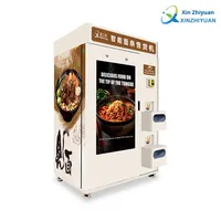 Distributeur automatique de nouilles intelligent, équipement de magasin de nouilles sans personnel, entièrement automatique, 2 en 1, machine à nouilles pour le petit-déjeuner, chauffage