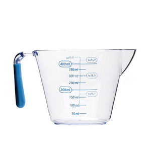 BPA Free 3 Piece Plastic <strong>Measuring</strong> <strong>Cup</strong> <strong>Set</strong> with Silicone Handle - Product Image 4