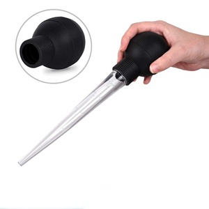 Utensilio de Cocina Premium para Desgrasado de Carne con Cabezal de TPR y Cepillo de Limpieza para Barbacoa y Uso Doméstico - Product Image 2