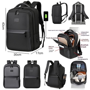 <span class=keywords><strong>Zaino</strong></span> da Viaggio per Laptop da <span class=keywords><strong>Uomo</strong></span>, Impermeabile in <span class=keywords><strong>Tessuto</strong></span> Oxford, Chiusura con Cerniera, Capacità Superiore a 24 Litri - Product Image 4