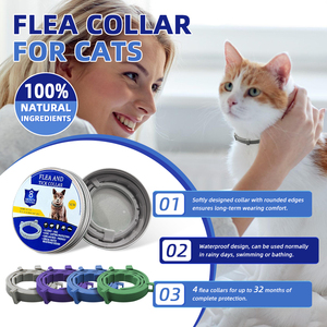 <span class=keywords><strong>Collier</strong></span> <span class=keywords><strong>anti</strong></span>-<span class=keywords><strong>puces</strong></span> et <span class=keywords><strong>anti</strong></span>-tiques pour chiens et chats, 8 mois, en caoutchouc, <span class=keywords><strong>anti</strong></span>-<span class=keywords><strong>puces</strong></span> et <span class=keywords><strong>anti</strong></span>-tiques, respectueux de l'environnement, pour animaux de compagnie, intérieur et extérieur - Product Image 3
