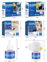 Diffuseur calmant pour chat, diffuseur de phéromones apaisant pour chats, soulage efficacement le stress, diffuseur calmant pour chats