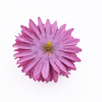 Têtes de chrysanthèmes africains de 7 cm pour décoration d'arche de mariage et d'événements, fleurs artificielles en soie, boules de fleurs de pissenlit