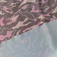Tissu jersey bleu mélangé cationique 100D/144F DTY, super doux, anti-frottement, en microfibre et élasthanne, pour vêtements de sport