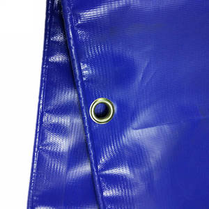 LVJU ขายส่งกันน้ำที่มีคุณภาพสูง550กรัม600กรัม650กรัม900แกรมผ้าเคลือบพีวีซีผ้าใบกันน้ำสำหรับรถบรรทุกปกหลังคาเต็นท์ - Product Image 2