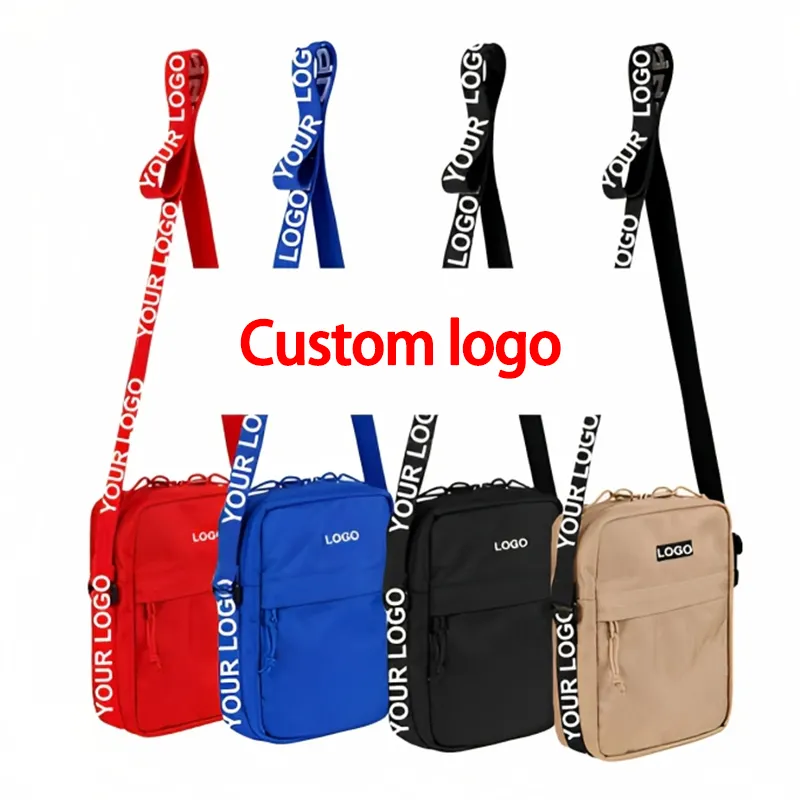 2023 New Designer Fashion Custom logo handbags shoulder women's crossbody bag waterproof nylon messenger bag for men bag