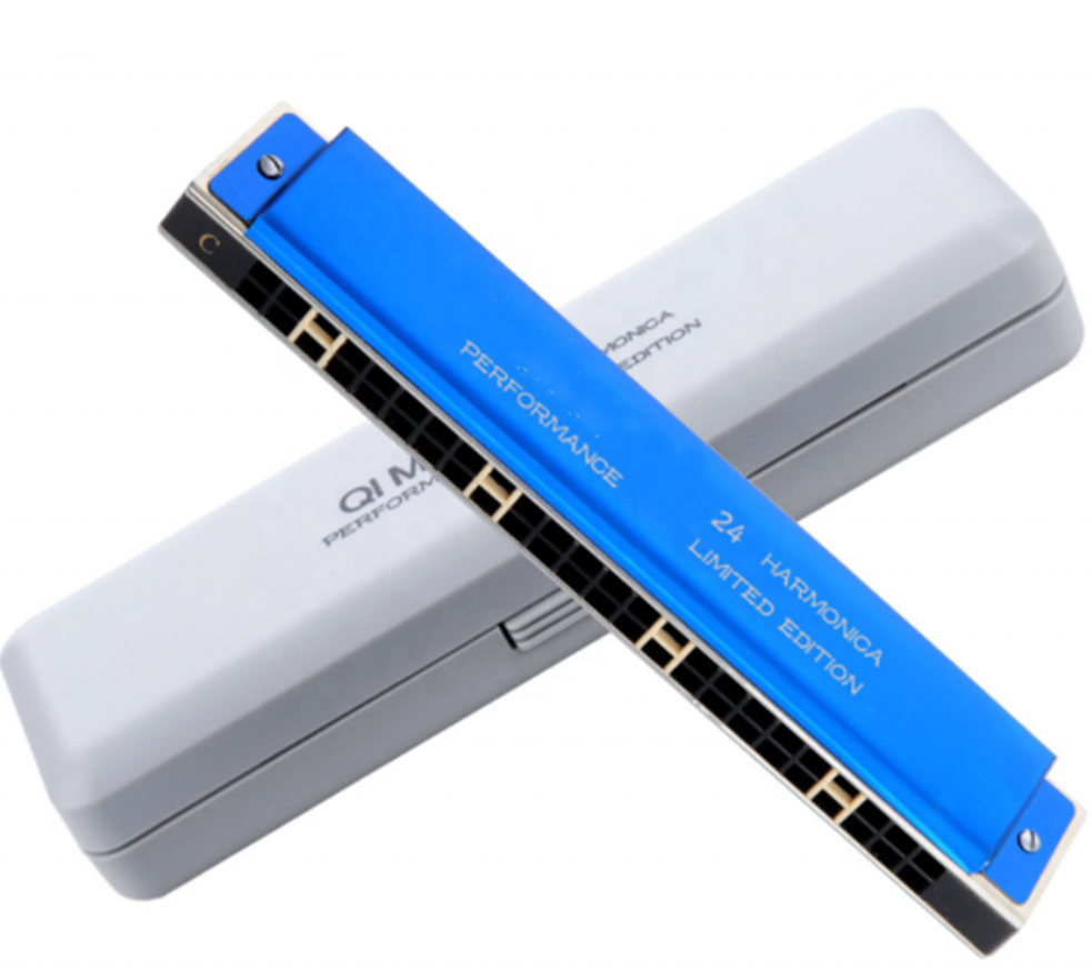 Новейшие высококачественные профессиональные 24 Отверстия C тон игра класса гармоника для взрослых Производительность гармоника