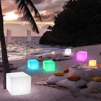 Barra Luminosa RGB de Alta Gama, Geométrica, Estilo Europeo Moderno, Material Acrílico, Muebles de Sofá para Discoteca, Control Remoto Inalámbrico/Táctil