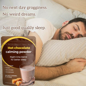 Etiqueta privada Reishi magnesio calmante suplemento para dormir chocolate caliente cacao en polvo - Product Image 2