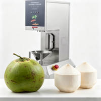 Nouvelle conception de machine à peler les noix de coco entièrement automatique, faible bruit, pour noix de coco vertes tendres, équipement de traitement