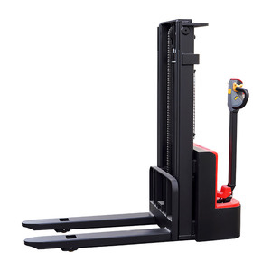 2024 kho sẵn sàng để tàu nóng bán 500kg 700kg 1 tấn tự tải Xách Tay Xe nâng điện Stacker Lift nhà máy giá - Product Image 1