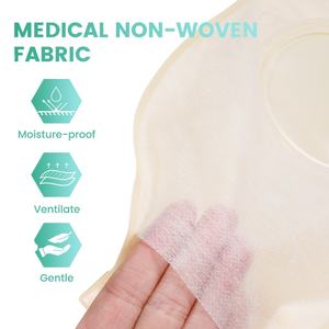 Kolostomi torbası s tek parça iki parça kolostomi torbası drainable kese - Product Image 3