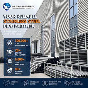 ASTM Standard 2507 No.4 Finish 42.2mm 4mm Sch10 ASTM A269 Stainless Steel Pipe of Processing Equipment - Product Image 1