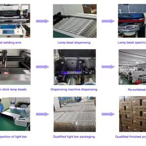 Tira de Retroiluminación LED para TV HX-NO.913, para XJ32D06-ZC14F-07 303XJ320034, Barra de Luz LED 3v 2w LED32C8 - Product Image 6