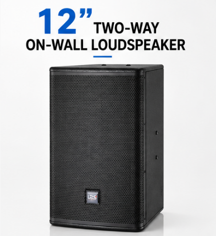 12" High-Power Bass Speaker 95dB Sensitivity 8Ω Impedance, Professional Audio Karaoke Audio System