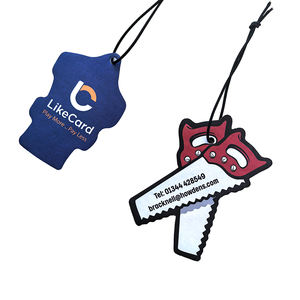 Désodorisant de voiture de luxe personnalisé de haute qualité Aromathérapie promotionnelle absorbant les odeurs fabriquée à partir de papier durable - Product Image 3