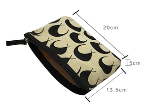 <span class=keywords><strong>Neceser</strong></span> de lona para accesorios de viaje, tamaño de cuarto de galón, compatible con la aerolínea, regalos de vacaciones de <span class=keywords><strong>vuelo</strong></span> para amantes de los viajes - Product Image 6