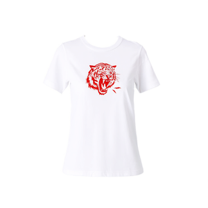 T-shirt Grafica Femminista da Donna Girocollo Manica Corta 100% Cotone Jersey Vestibilità Regolare Tutte le Stagioni Design con Logo Stampato - Product Image 1