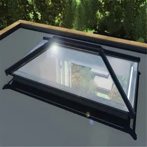 Gaoming maßge schneiderte Plexiglas Oberlicht Aluminium Profil Energie einsparung und natürliche Beleuchtung Glas Oberlicht