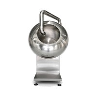 Machine de revêtement de bonbons avec fonction de polissage et séchage pour chocolat, cacahuètes, amandes, comprimés, bonbons gélifiés et haricots - Équipement d'usine