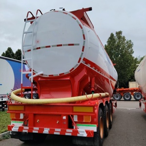 Nuevo Semirremolque Cisterna de Cemento Seco de 3 Ejes de Alta Resistencia, Marca Líder, Ejes FUWA, Carga Útil de 30000 kg, Acero Premium - Product Image 1