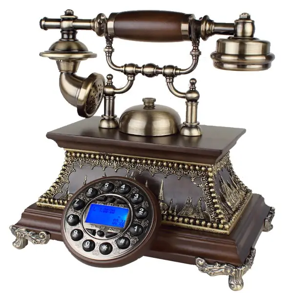 Antique telephone The Best European Quality Corded Antique Telephone /retro Style Landline Phone