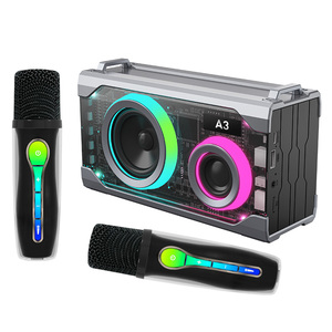 Transparent Mecha Style Portable Audio Professional Wireless Machine <b>Party</b> <b>Box</b> Speaker With 2 Wireless - Product Image 6