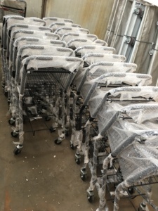 Carrito de Compras de Plástico de Alta Capacidad con Logotipo Personalizado, Movilidad Suave, Premium para Supermercado - Product Image 2