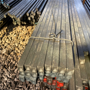 Tige de <span class=keywords><strong>fer</strong></span> ronde en carbone Q235 SS400 ASTM A36 S235jr Q345b S355jr SAE1020 SAE1045/coupe laminée à chaud de barre d'acier carrée - Product Image 3