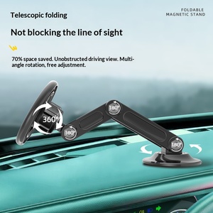 Nuevo Soporte Magnético Universal para Teléfono de Coche con Rotación de 360 Grados, Soporte Flexible con Imán Fuerte para GPS y Smartphone - Product Image 3