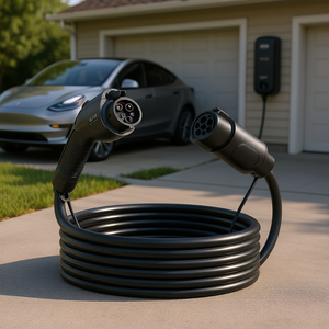 Cable de Extensión para Cargador de Vehículos Eléctricos Vevor, 21 Pies, Compatible con J1772, 120V 240V, Nivel 1 y 2, Cable de Carga de Alta Resistencia - Product Image 2