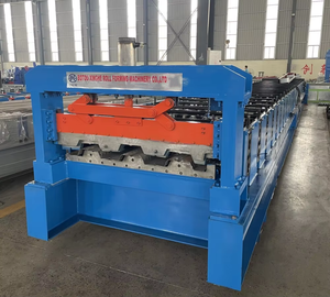 Galvanizli Çelik Yumuşak Çelik Döşeme Levhası Rulo Şekillendirme Makinesi - Product Image 4
