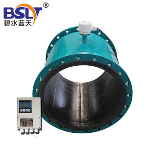 Medidor de fluxo líquido de aço inoxidável customizável Split-tipo tecnologia eletromagnética do OEM de Digitas LCD para o uso industrial Álcool - Product Image 3