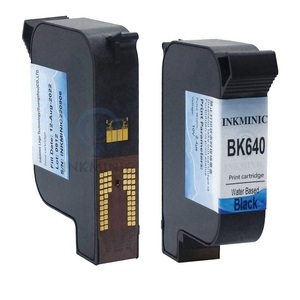Cartucho de Tinta Negra Compatible BK640 a Base de Agua con Chip para Impresoras Domino GX30i G230i G35i G20i Gx150i TIJ - Product Image 4