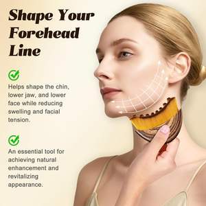 Cepillo Facial de Drenaje Linfático, Masajeador de Drenaje Linfático para el Rostro, Diseño Ergonómico que se Ajusta a la Piel para Reducir la Hinchazón y Aliviar la Fatiga - Product Image 4