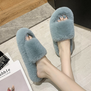 <span class=keywords><strong>Pantofole</strong></span> Invernali Morbide Antiscivolo Multicolore in Pelliccia Sintetica per Donna - Product Image 6