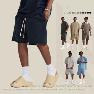 Shorts da <span class=keywords><strong>Uomo</strong></span> Casual <span class=keywords><strong>di</strong></span> Lusso con Coulisse dal Design Personalizzato, Estivi, Sportivi, 100% <span class=keywords><strong>Cotone</strong></span> - Product Image 3