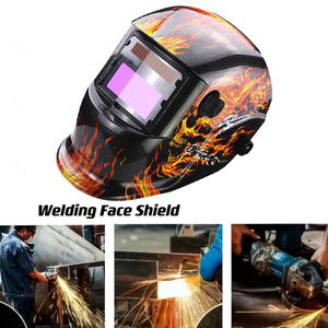 Máscara de Soldadura Eléctrica con Atenuación Automática, Ligera, para Soldadura TIG, MIG, MMA, MAG, KR, KC, con Batería Solar - Product Image 4