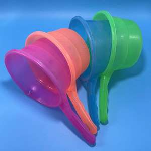 Cucharón de agua de plástico con forma de flor de loto, cucharón para champú y baño de bebés, cucharón de cocina, cucharón para jugar con agua, cucharón para jugar con agua en el agua - Product Image 5