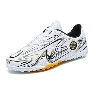 Zapatos de Fútbol Unisex con Parte Superior Sintética, Suela de Goma, Entresuela de EVA, Zapatos de Entrenamiento de Caña Baja - Product Image 1