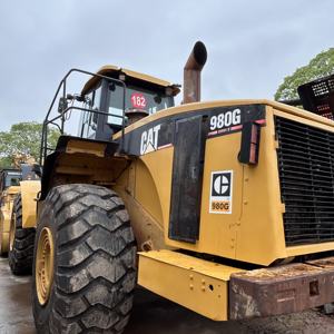Cargador usado Japan Cat 980G Cargadora de ruedas Horas DE TRABAJO bajas CAT 988B usado 980G 980H 980 988 con gran potencia - Product Image 3