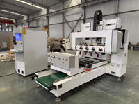 CNC industriel multi-broches à 4 têtes rotatives à 8 têtes à 5 axes pour sculpter les pieds de table de chaise et de canapé