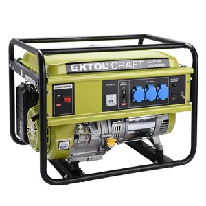 421010 Extol Craft Ce Goedgekeurd 13HP/5.5KW 1ph Lage Brandstofverbruik Draagbare Benzine Generator Met Stroomonderbreker